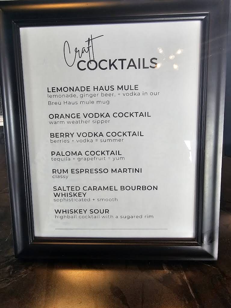 Breu Haus Menu 2