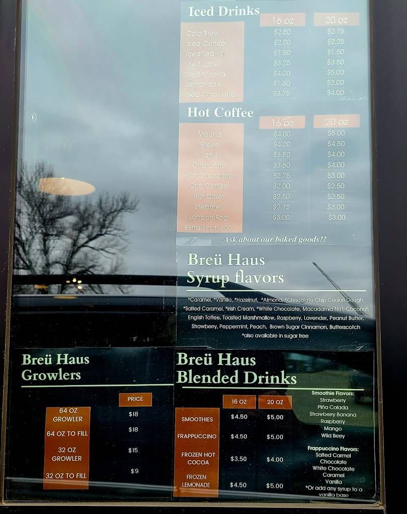Breu Haus Menu 3